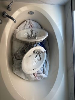 Two Sinks Used