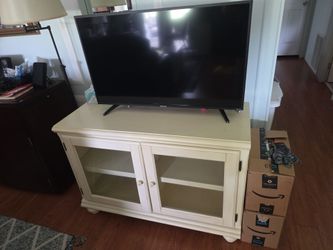 Off-white Media Cabinet