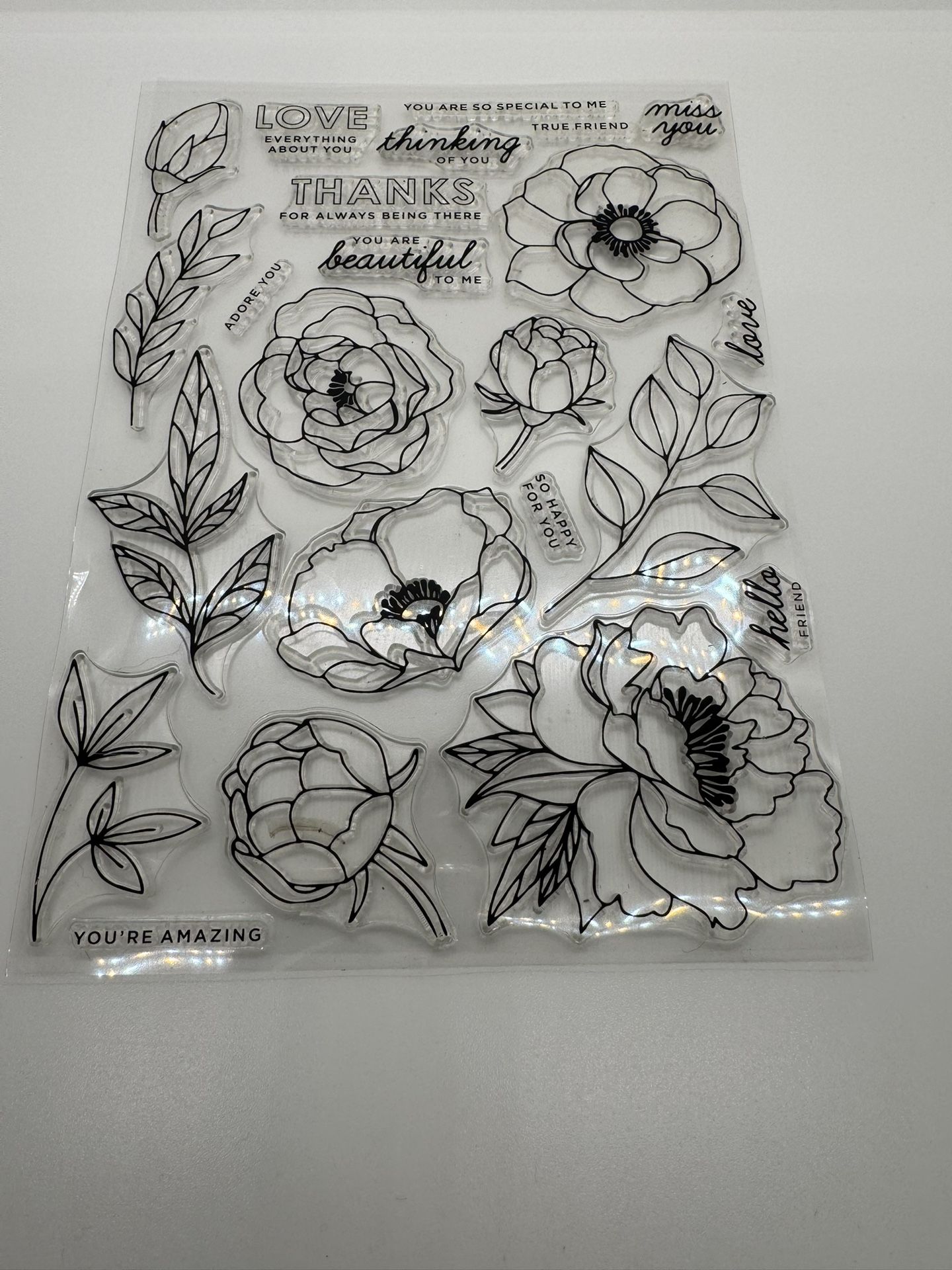 Beautiful Floral Stamp