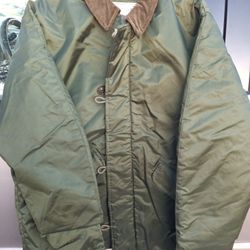 Vintage Alpha Industries US Military Grade Impermeable Extreme Weather Jacket. Large. Special Materials