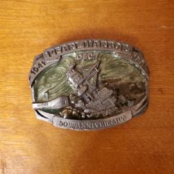 #23 Pearl Harbor Belt Buckle 