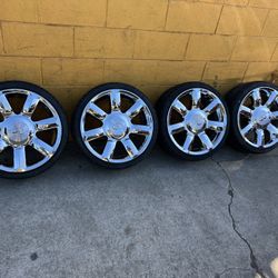 18” Infiniti Wheels With Tires