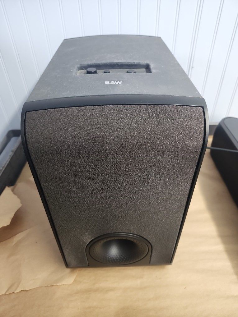 B&W AS1 Subwoofer With VM1 Speaker