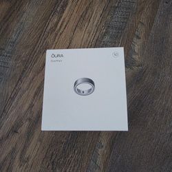 Oura Ring 4 - Brushed Silver Size 10