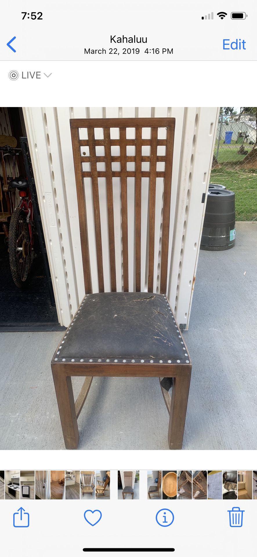 Chair Old Koa?