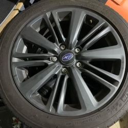 OEM Subaru WRX wheels