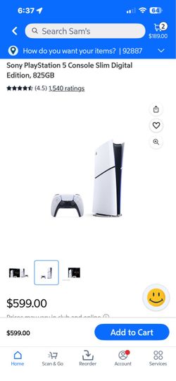 Sony PlayStation 5 Slim Digital Edition 825GB