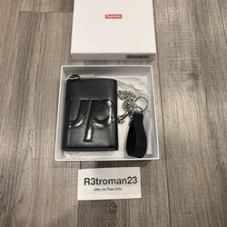 Supreme Leather Key Chain Wallet 
