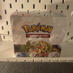Scarlet and violet booster box