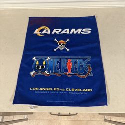 One Piece x LA Rams Rally Towel 