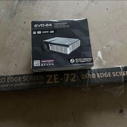 Projector for home And Screen