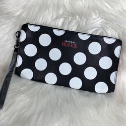 Sephora Rouge Clutch Bag Polka Dots