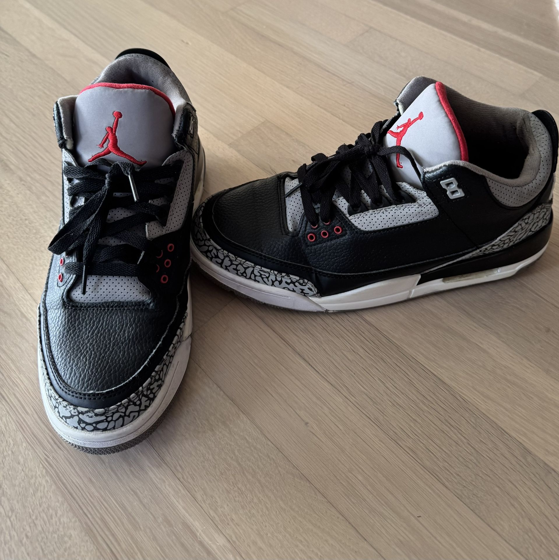 Jordan 3 Retro Black Cement (2018) - Size 12