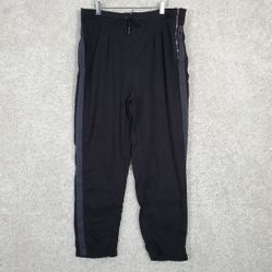 Athleta Globe Trotting Women Pants Size 14 Drawstring Zip Joggers Active Casual
