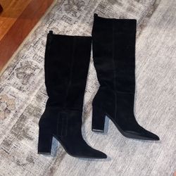 Steve Madden Black Boots 