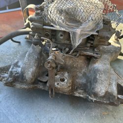 Dodge 440 Carburetor And Manifold OEM