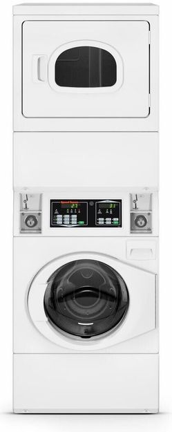 New Speed Queen Stack Washer/Dryer Combo – Natural Gas
