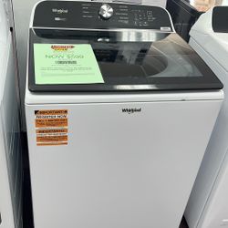 Washer Whirlpool Top Load New Open Box And 1 Year Warranty 