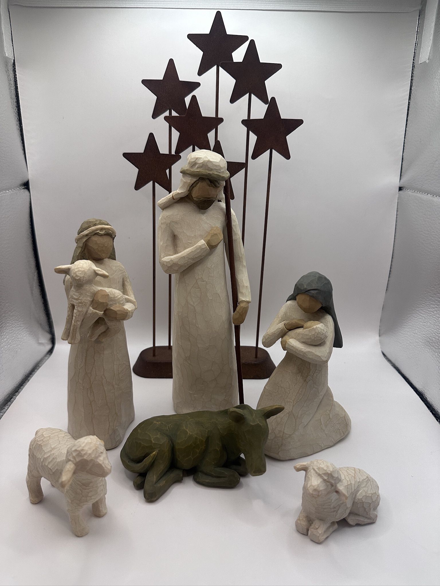 Willow Tree Nativity Set – 6 Pieces Stars not included