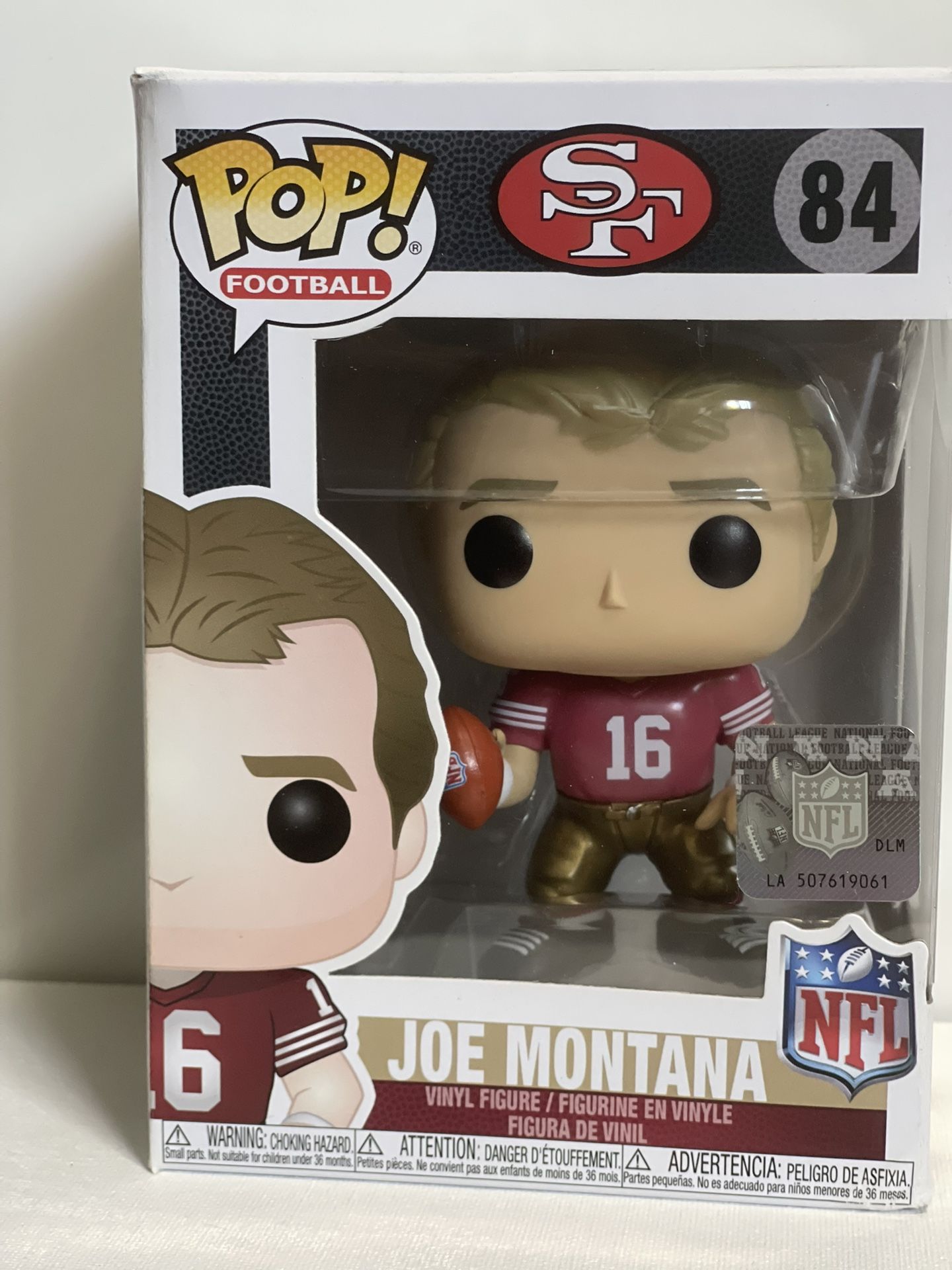 Joe Montana 49ers Funko Pop