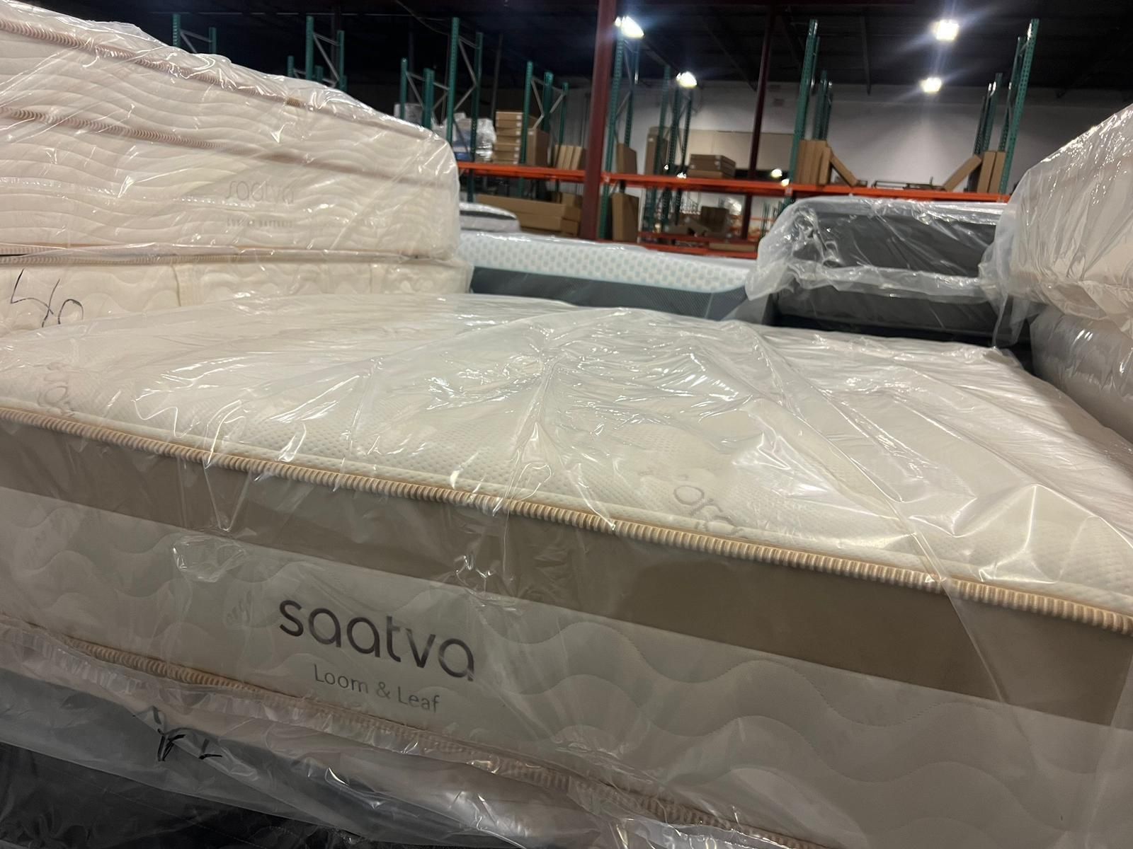 KING MATTRESS SAATVA LOOM LEAF