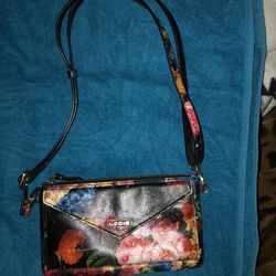 Lodi’s Crossbody Floral Purse Wallet 