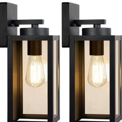 Outdoor Wall Light Fixtures, Exterior Waterproof Lanterns, Porch Sconces Wall Mounted Lighting 