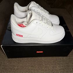 Nike Air Force 1 Low Supreme White