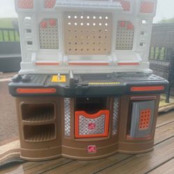 Kids Play Construction Bench