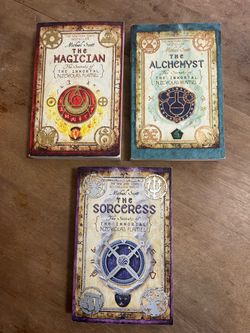 Michael Scott The Secrets of Immortal Nicholas Flamel Series Books 1-3