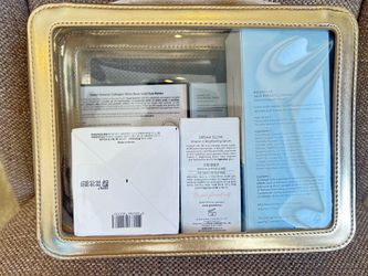 By Sophie K-beauty Wonderland 7 Piece Set - New  Golden Bag