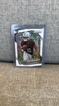🔥🏈 2025’ Prizm white Disco Rookie Ashton Jeanty #315🏈🔥