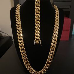 Cuban link set (14mm)