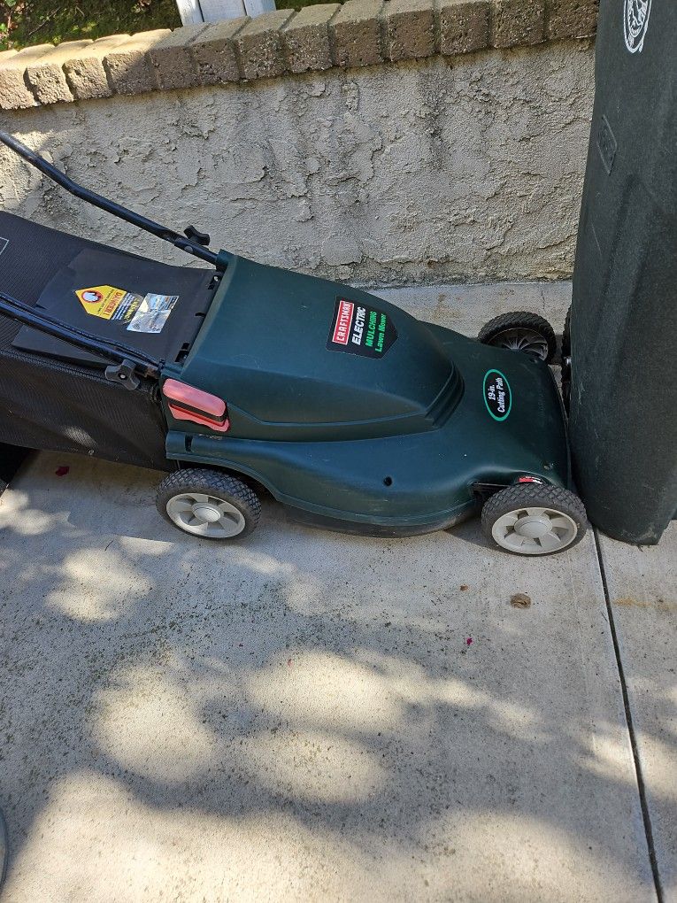 Lawn Mower Craftsman Electric