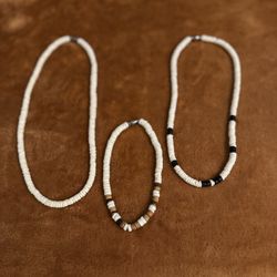 Pucca Necklaces And Anklet From Hawaii 