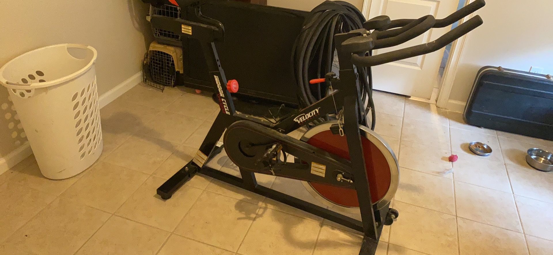 Indoor exercise bike