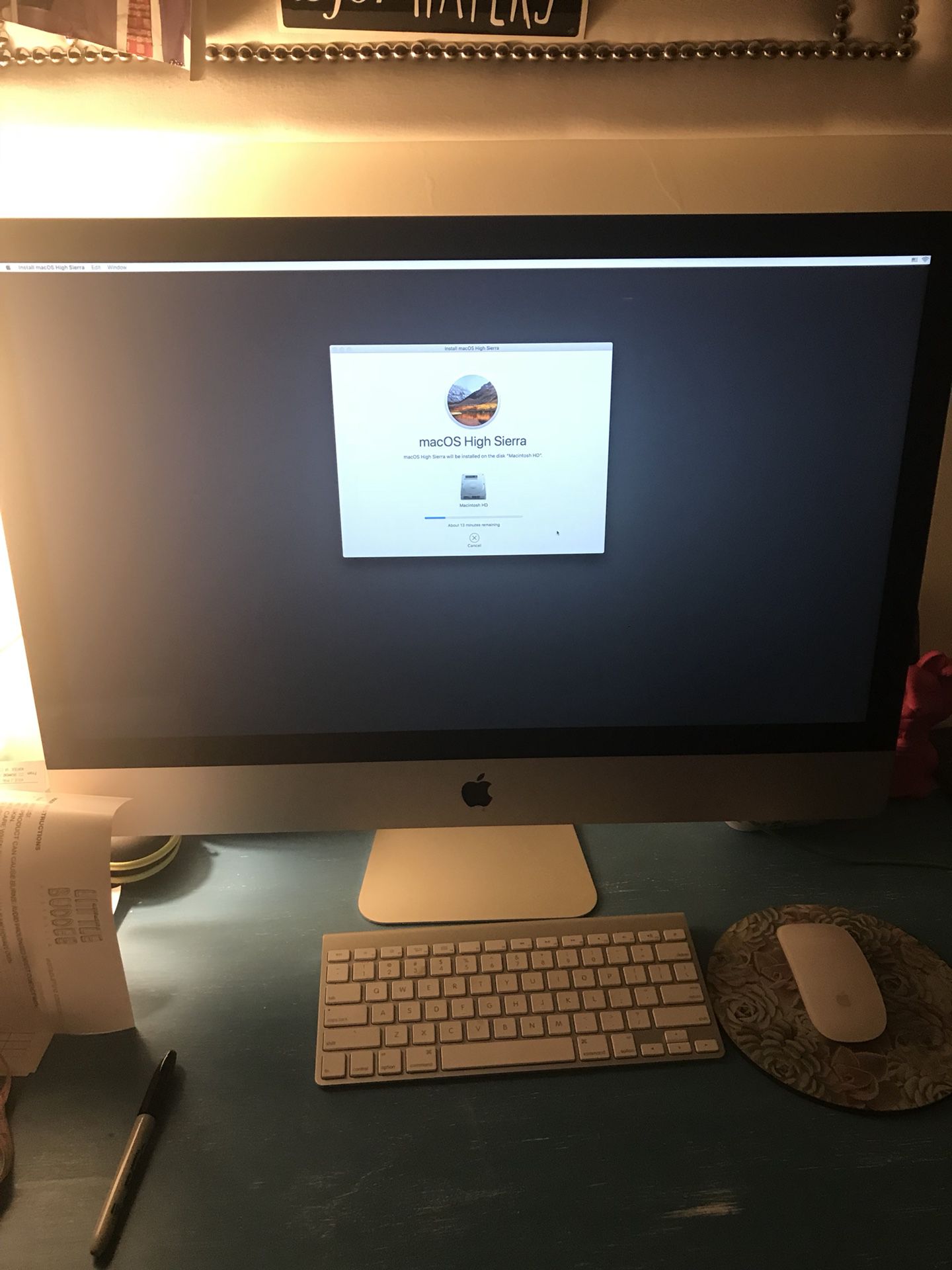 iMac 27 inch display 3TB