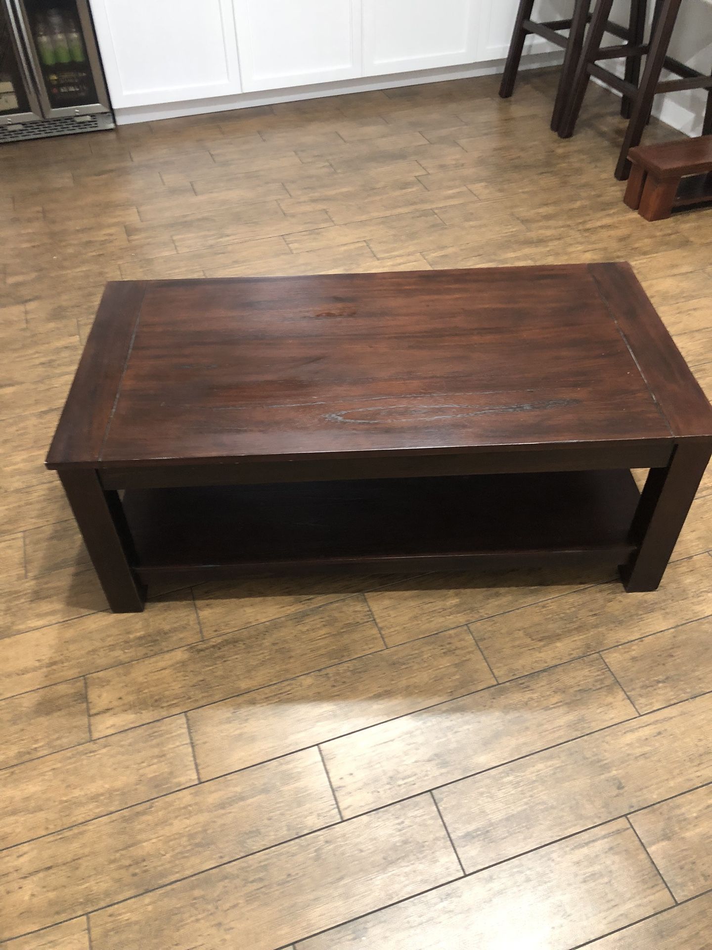 Solid Wood Coffee Table 