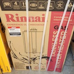 Rinnai tankless 160K BTU gas water heater