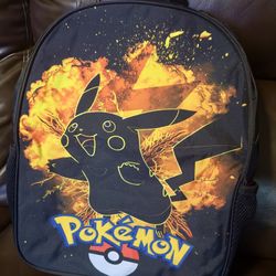 Pikachu Pokémon Backpack