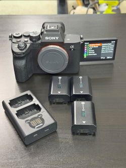 Sony A7iv Camera