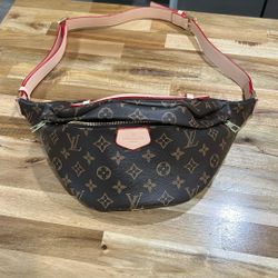 Discontinued Louis Vuitton Bum Bag Monogram Canvas Brown 