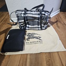 BURBERRY Diaper bag