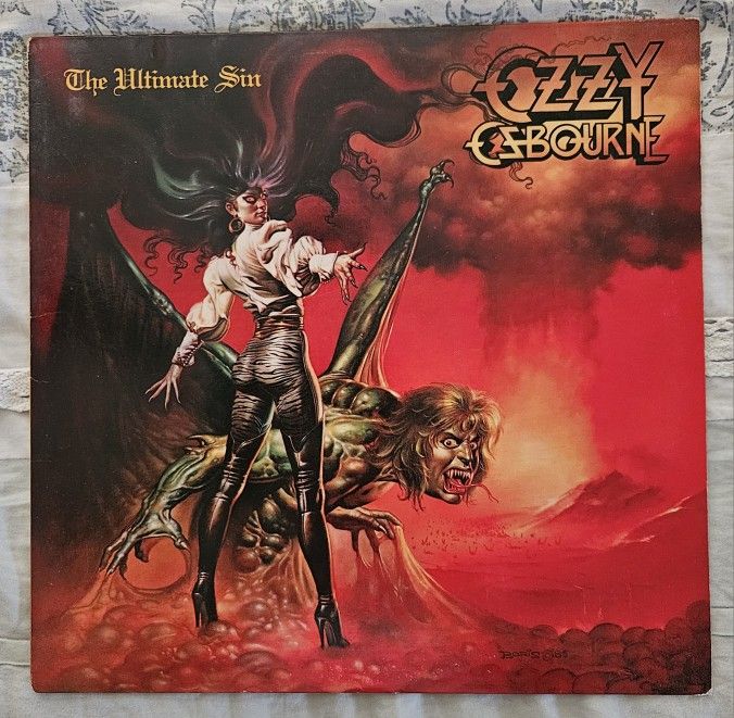 Ozzy Osbourne Ultimate Sin Vinyl Album