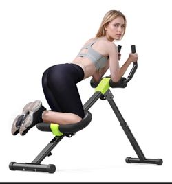 New AB machine Work Out Pull Up Home Gym Fitness Black Green Must Sell New 