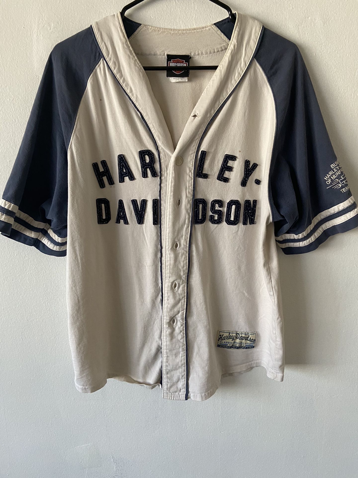 Harley Davidson Baseball tee