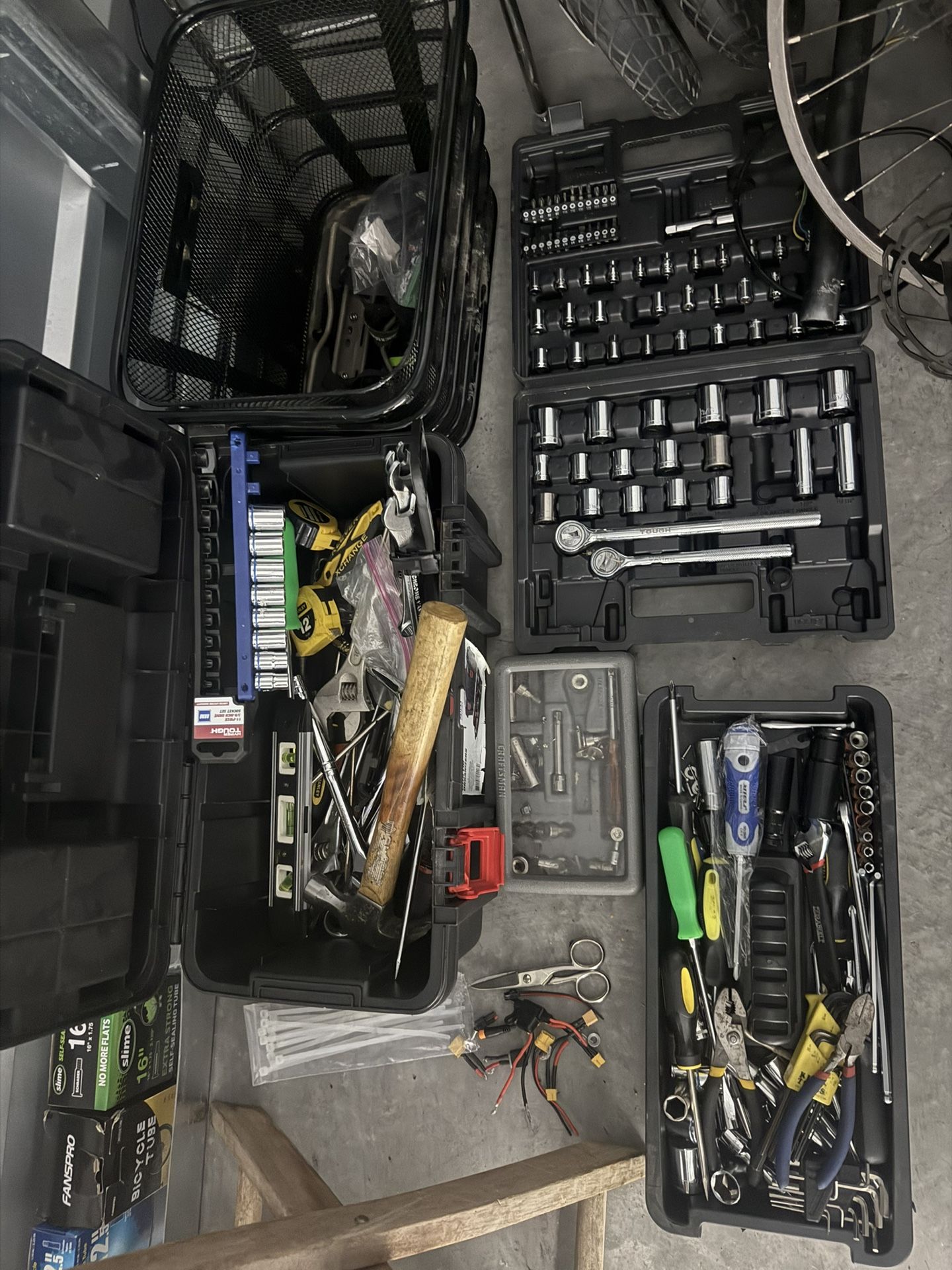 Tools Set With Toolbox