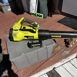 Ryobi 40 v sistem leaf blower