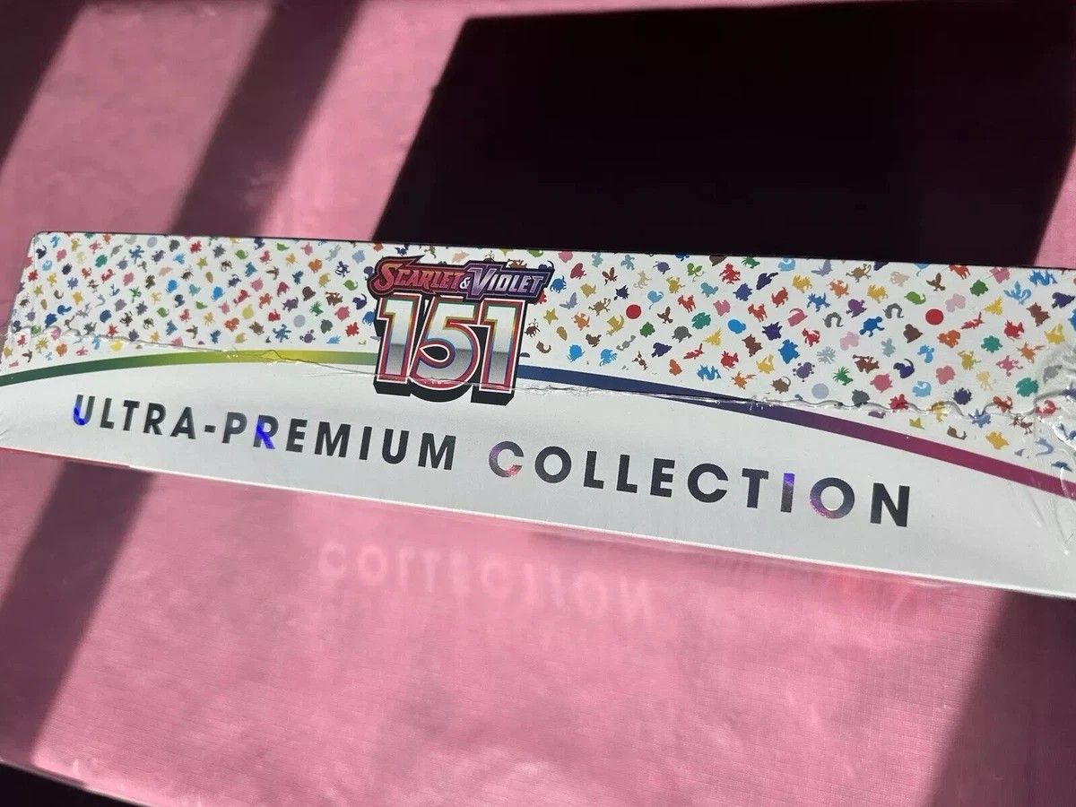 SEALED Pokemon TCG Scarlet & Violet 151 Ultra Premium Collection Box UPC and NEW SEALED Pokemon TCG Scarlet & Violet 151 Ultra Premium Collection Box UPC and NEW