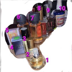 Perfume, Oils, Hair Mist  Dample Card Vials 13  Piece BUNDLE!